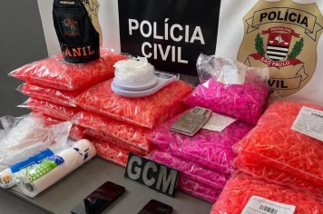 Guarda Municipal de Itapetininga localiza mais de 18 mil embalagens para entorpecentes