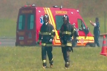 SAMU participa de evento com simulação de acidente