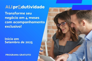 Sebrae abre inscrições para o Programa “ALI Produtividade” em Itapetininga