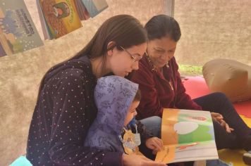 EMEB Prof.ª Simone Aparecida Campos de Mani realiza Projeto Tenda Literária