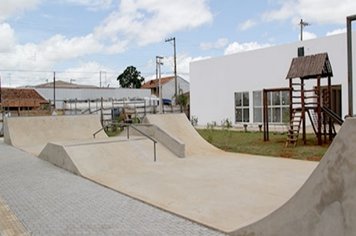 Obra do CEUs avança rapidamente 