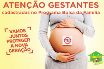 Grávidas que recebem benefício do Bolsa Família em Itapetininga podem retirar repelentes 