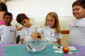  1ª Feira do Conhecimento na EMEIF “Antônia Deoclécia de Freitas”, no Gramadinho
