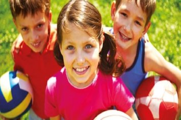 INSCRIÇÕES PARA ESCOLINHAS DE ESPORTE ABREM SEGUNDA