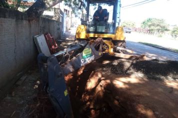 Avenida Joaquim Fogaça de Almeida Neto, no Jardim Fogaça, recebe rede de galerias pluviais