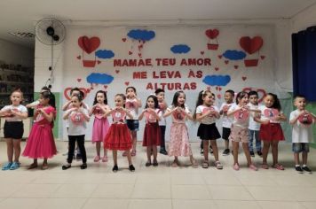 EMEI “Profª Olívia de Camargo Pellegrini” promove Sarau em homenagem ao “Dia das Mães