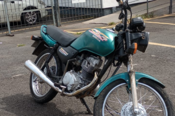Motocicleta adulterada é apreendida pela Guarda Civil Municipal na Chapadinha