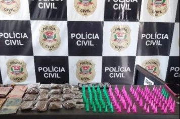 Mais de 140 porções de drogas são apreendidas pela Guarda Municipal no Jardim São Camilo