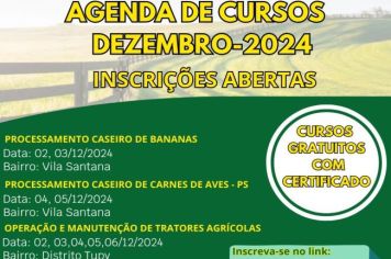 Cursos gratuitos do Sindicato Rural de Itapetininga: oportunidades de capacitação profissional