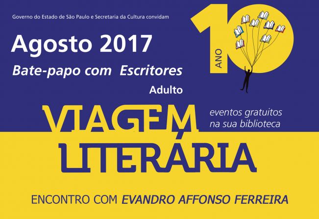 Biblioteca Municipal recebe mais um encontro do Viagem Literária