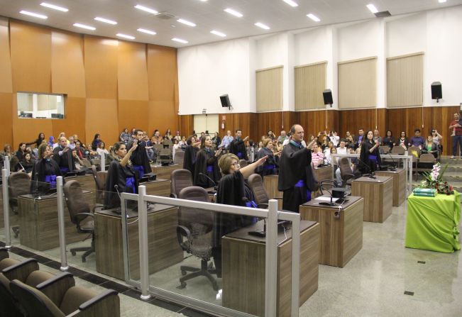 Formatura dos alunos do curso de Geografia