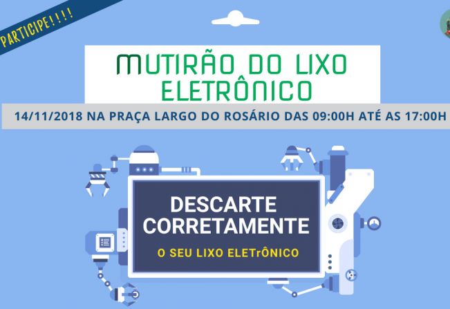 Prefeitura de Itapetininga realiza o Mutirão de Lixo Eletrônico