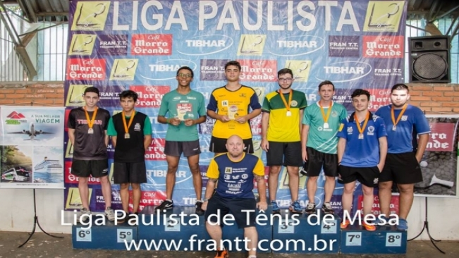 Equipe de Tênis de Mesa de Itapetininga se destaca na abertura da Liga Paulista