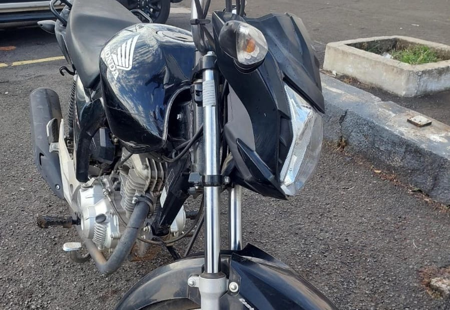 Guarda Municipal de Itapetininga localiza motocicleta roubada no Bairro do Retiro