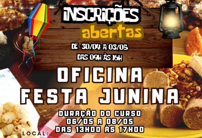 Fundo Social de Itapetininga tem inscrições abertas até esta sexta-feira (03) para Oficina Festa Junina