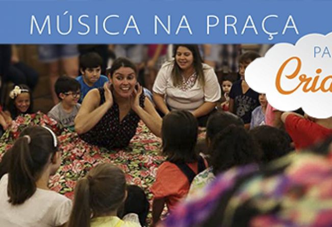 Última edição do Música na praça para crianças