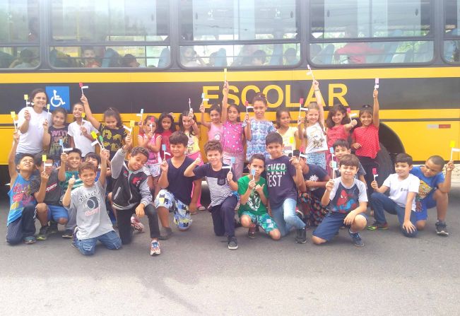 Alunos das Escolas Municipais participam de contação de histórias