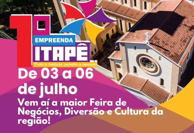 Palestras gratuitas no 1º Empreenda Itapê abordam inteligência emocional e oportunidades para empreendedores