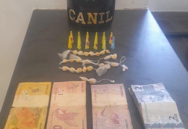 GCM de Itapetininga prende suspeito de tráfico na vila Mazzei