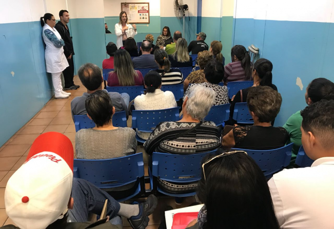 Realização de oficina antitabaco no “Genefredo Monteiro” e NASF