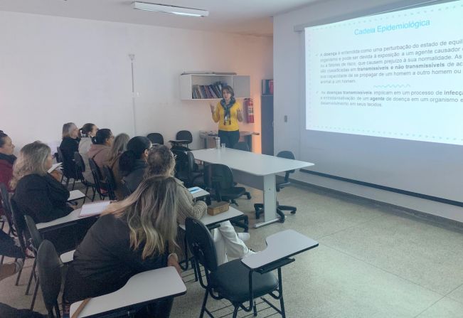 Vigilância Epidemiológica de Itapetininga realiza curso de capacitação para técnicos e enfermeiros