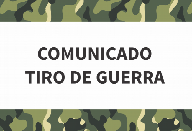 Comunicado Tiro de Guerra de Itapetininga