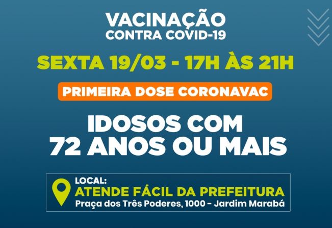 Atenção ao novo calendário para vacinação contra Covid-19 