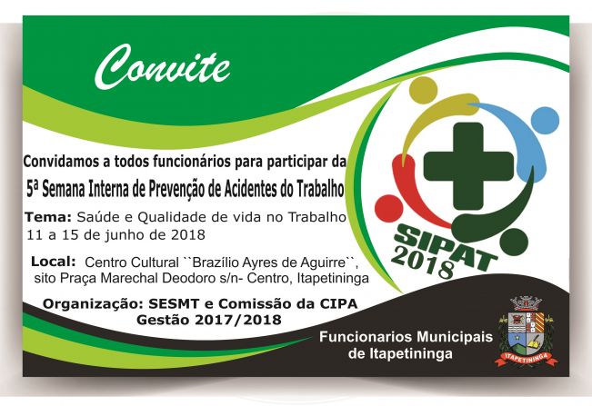 5ª Semana Interna de Prevenção de Acidentes do Trabalho