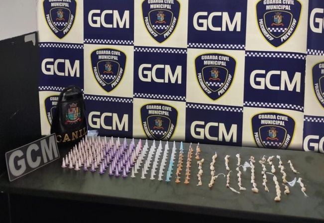 Guarda Municipal de Itapetininga apreende drogas na Vila Mazzei