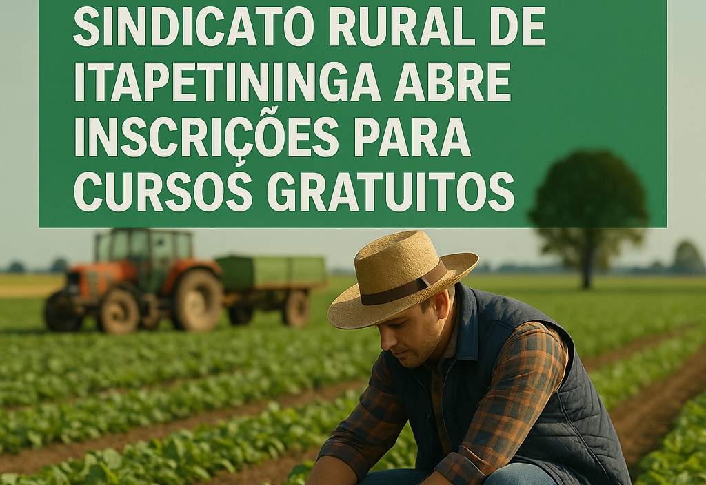 Sindicato Rural de Itapetininga abre inscrições para cursos gratuitos
