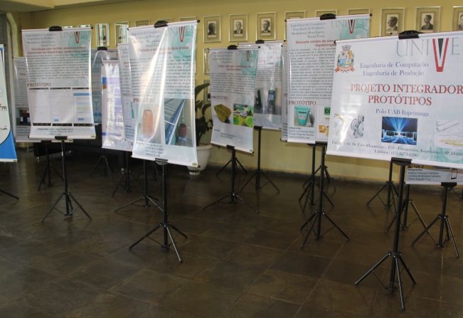 Exposição de projetos dos alunos de Engenharia da UAB acontece no Paço até sexta (11)
