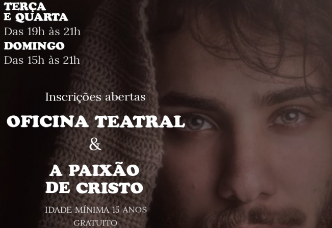 Curte teatro? Então se liga nessa oficina que vai rolar no Centro Cultural de Itapetininga