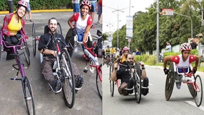 Itapetiningana participa de Passeio em Cadeiras de Rodas