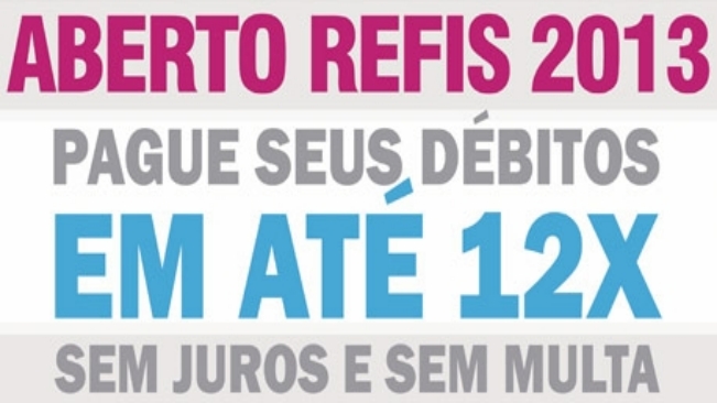 Aberto Refis 2013