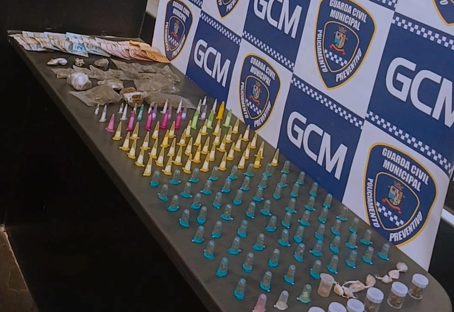 Guarda Municipal apreende drogas no bairro Taboãozinho em Itapetininga