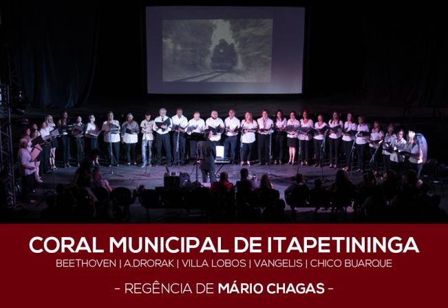 Coral Municipal realiza mais uma apresentação nesta quinta-feira (6)