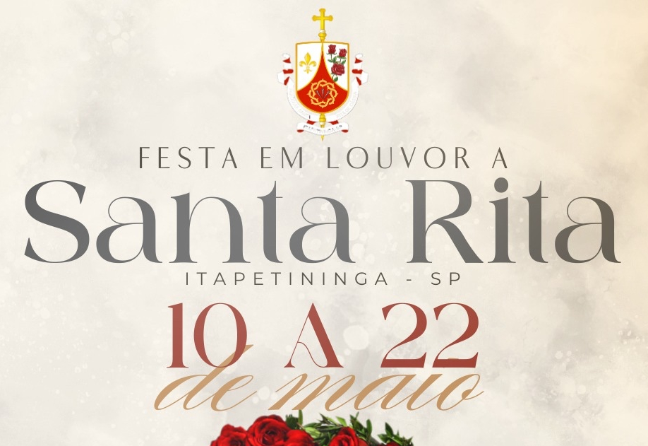 Festa em louvor à Santa Rita de Cássia é realizada em Itapetininga
