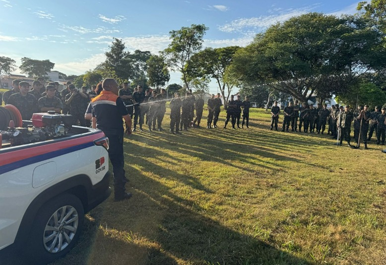 Defesa Civil de Itapetininga realiza instrução no Tiro de Guerra
