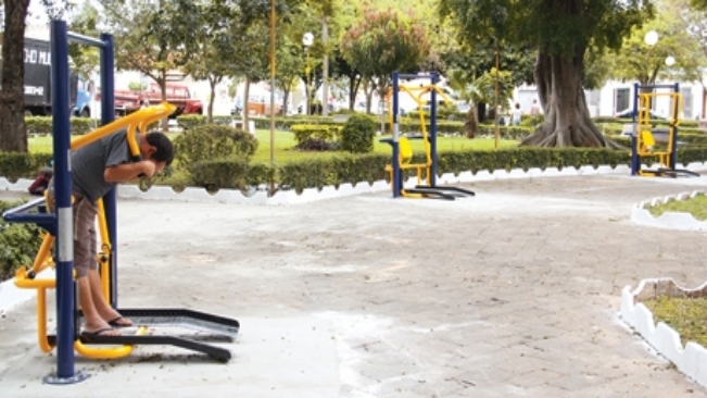 Academia adaptada é inaugurada