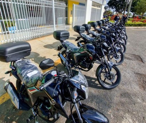 GCM adquire 9 motos para reforçar atuação na região
