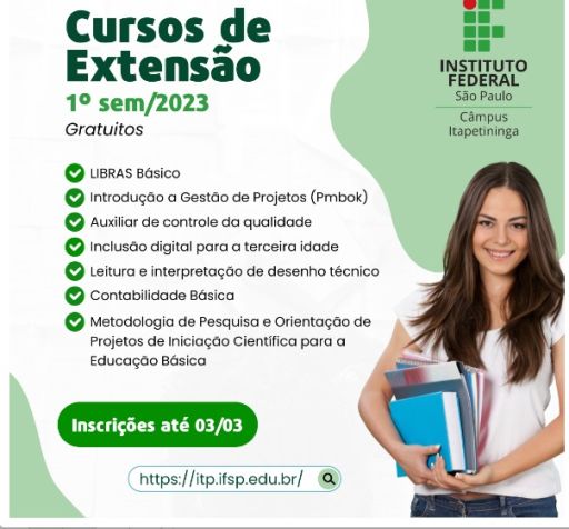 Inscrições para cursos gratuitos de idiomas, ao nível iniciante, no IFTM  estão abertas em MG